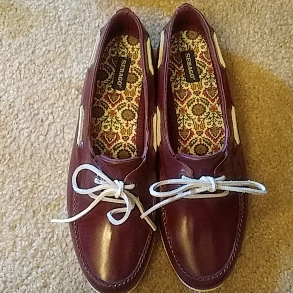 Sebago boat shoes ladies size 11
